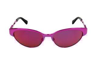 Lunettes de soleil femme - Verres effet miroir - Catégorie 3 - Moschino