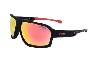 Lunettes de soleil homme - Verres effet miroir - Catégorie 2 - Carrera