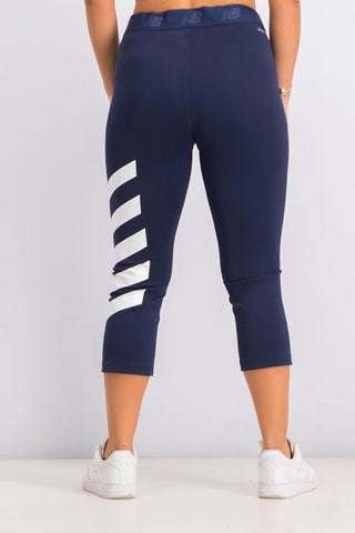 Legging de running Accelerate Printed - Bleu marine