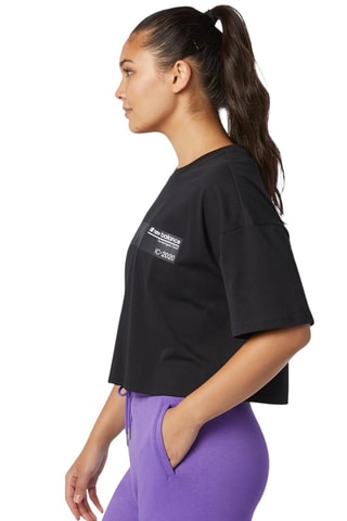 T-shirt regular Optiks - Noir