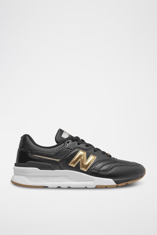 Baskets en cuir NB 997 - Noir