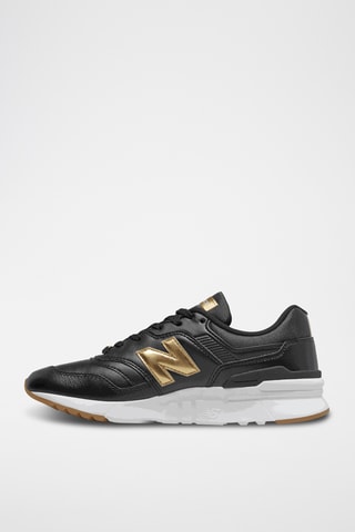 Baskets en cuir NB 997 - Noir