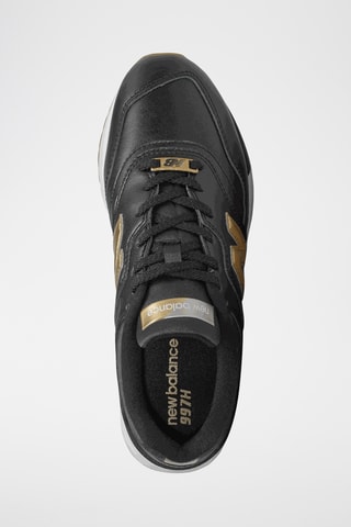 Baskets en cuir NB 997 - Noir