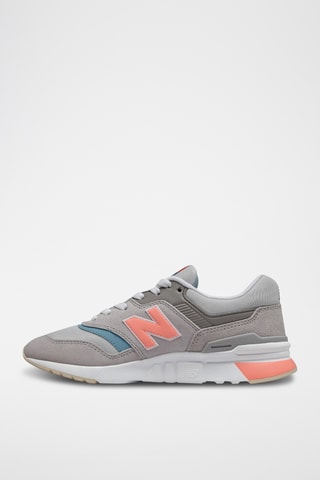 Baskets en cuir NB 997 - Gris