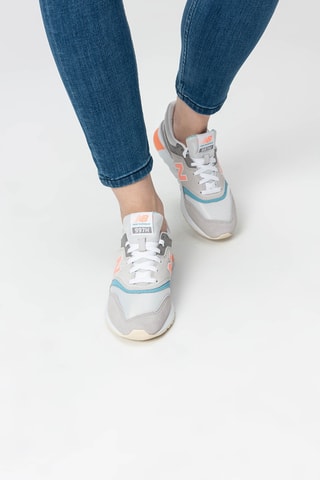 Baskets en cuir NB 997 - Gris