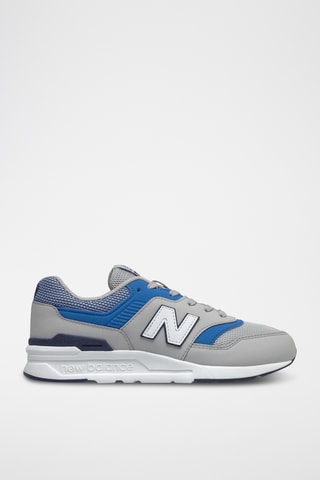 Baskets en nubuck 997 GR997HMG - Gris et bleu