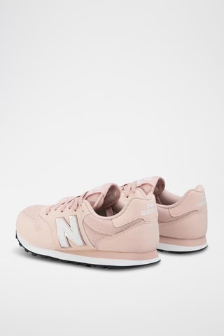 Baskets en nubuck - Rose clair