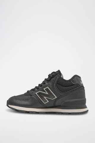 Baskets en cuir 574 - Noir