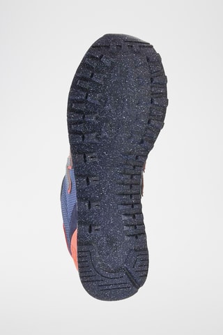 Baskets en nubuck 515 - Bleu pétrole