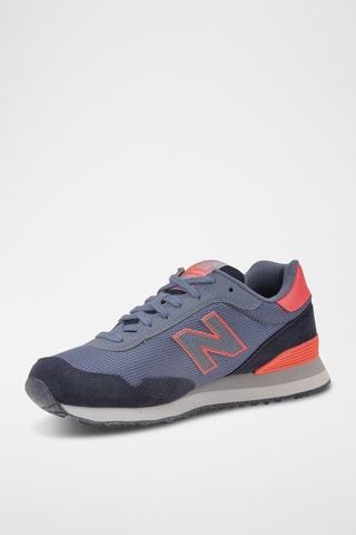 Baskets en nubuck 515 - Bleu pétrole