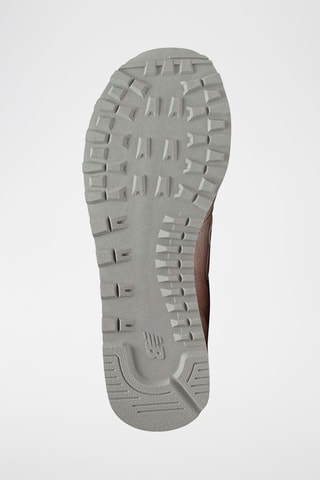 Baskets en nubuck - Rose poudré