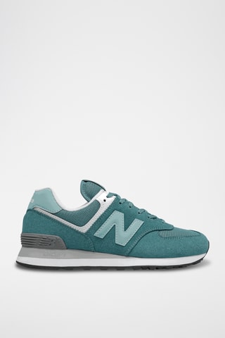 Baskets en nubuck WL574HC2 - Turquoise
