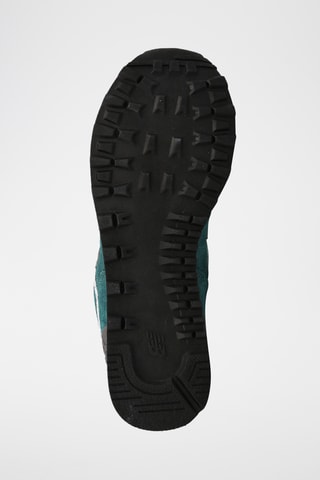 Baskets en nubuck - Turquoise