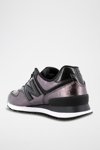 Baskets en cuir 574 - Taupe
