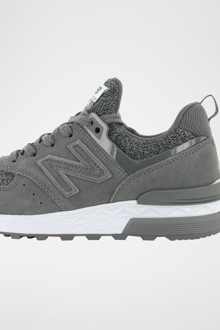 Baskets en nubuck 574 - Gris foncé