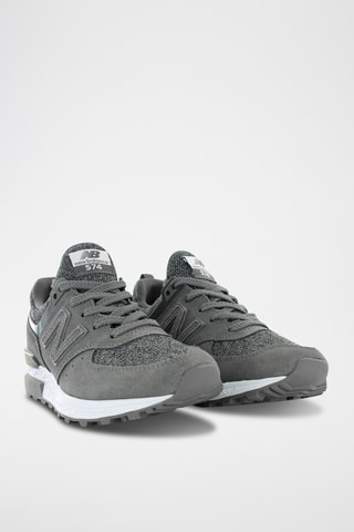 Baskets en nubuck 574 - Gris foncé