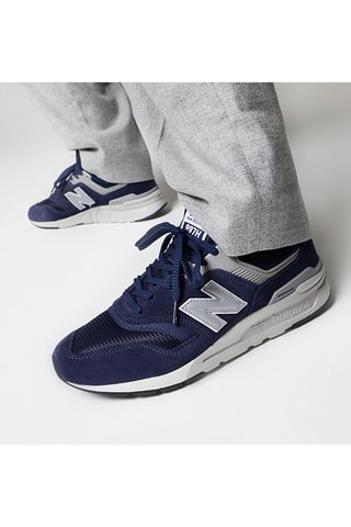 Baskets en cuir CM997HCE - Bleu foncé