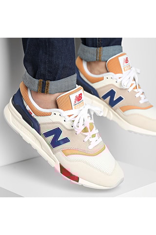Baskets en cuir 997 - Beige