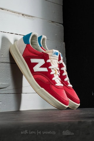 Baskets en cuir - Rouge