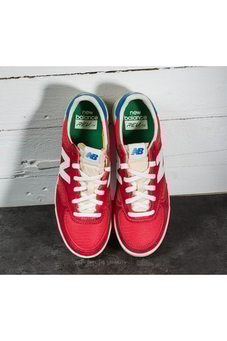 Baskets en cuir - Rouge
