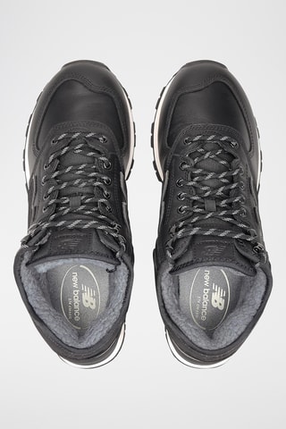 Chaussures montantes de randonnée fourrées en cuir 574 - Noir