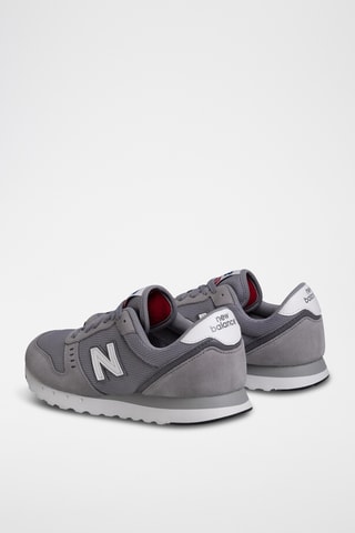 Baskets en cuir - Gris clair