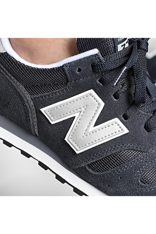 Chaussures de running en cuir 373 - Noir