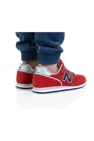 Chaussures de running en cuir 373 - Rouge