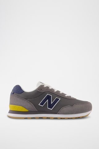 Baskets en nubuck 515 - Gris foncé