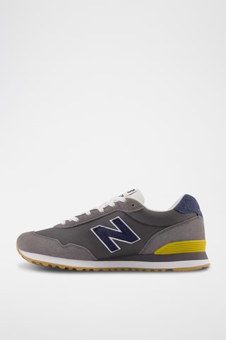 Baskets en nubuck 515 - Gris foncé
