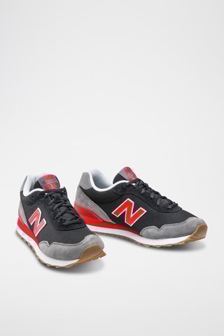 Chaussures de running en cuir Lifestyle 515 - Noir