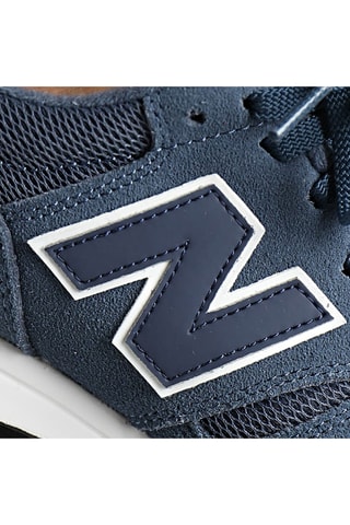 Baskets en cuir 500 - Bleu