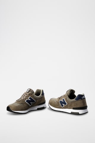 Chaussures de running en cuir 997 - Marron