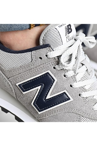Chaussures de running en cuir Classics 574 - Gris clair