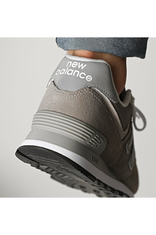 Chaussures de running en cuir Classics 574 - Gris