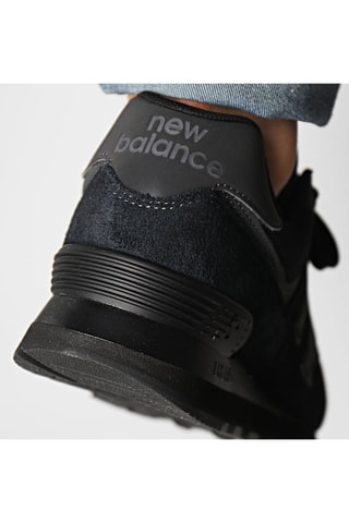 Baskets en cuir Lifestyle 574 - Noir