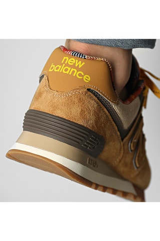 Baskets en cuir Classics 574 - Camel