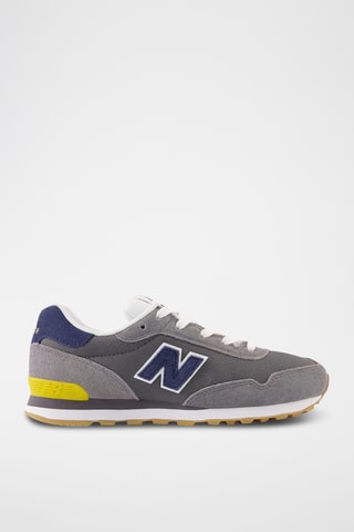 Baskets en nubuck 515 - Gris foncé