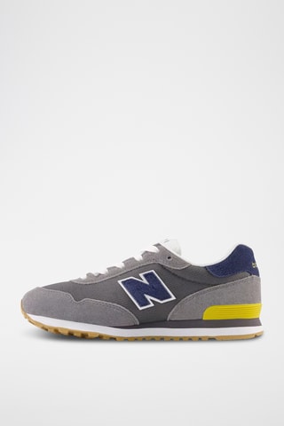 Baskets en nubuck 515 - Gris foncé