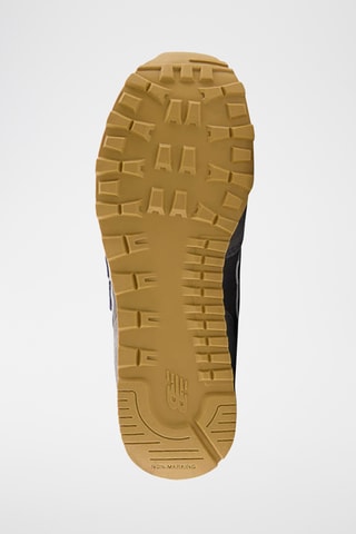 Baskets en nubuck 515 - Gris foncé
