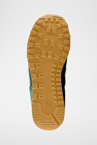 Baskets en nubuck 515 - Vert