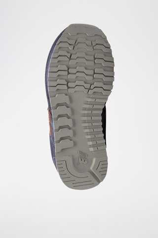 Baskets en nubuck - Bleu marine