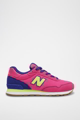 Baskets 515 - Fuchsia et bleu électrique