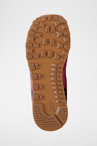 Baskets 515 - Fuchsia et bleu électrique