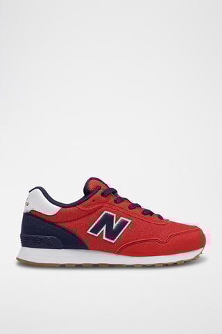 Baskets 515 - Rouge et bleu marine