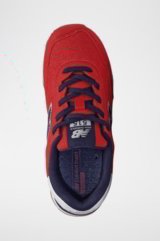 Baskets 515 - Rouge et bleu marine