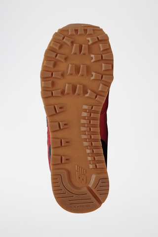 Baskets 515 - Rouge et bleu marine