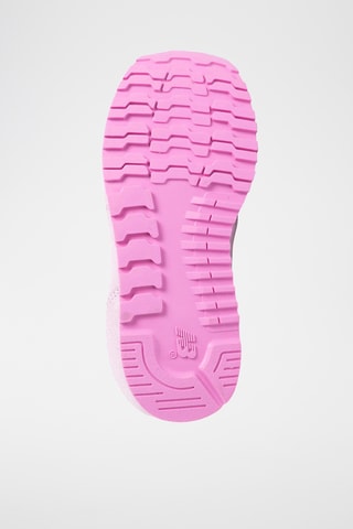 Baskets en nubuck 373 - Rose poudré