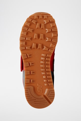 Baskets en nubuck 574 - Rouge