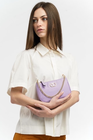 Mini sac porté épaule - Mauve